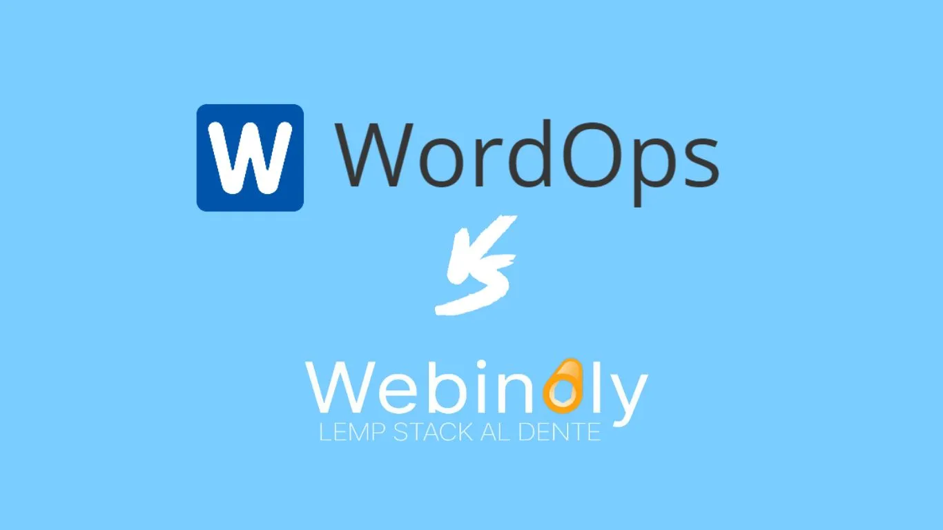 WordOps vs webinoly