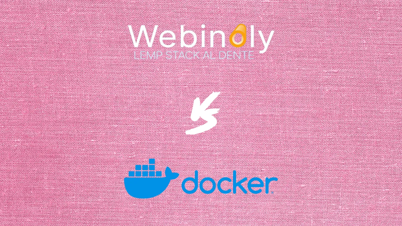 Webinoly or Docker